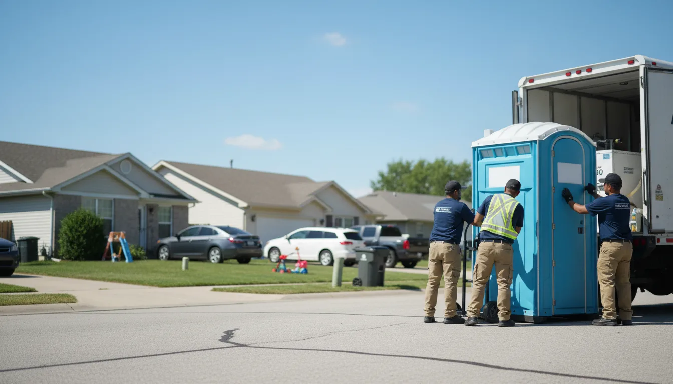 Standard Porta Potty Rentals in Blue River, WI near me